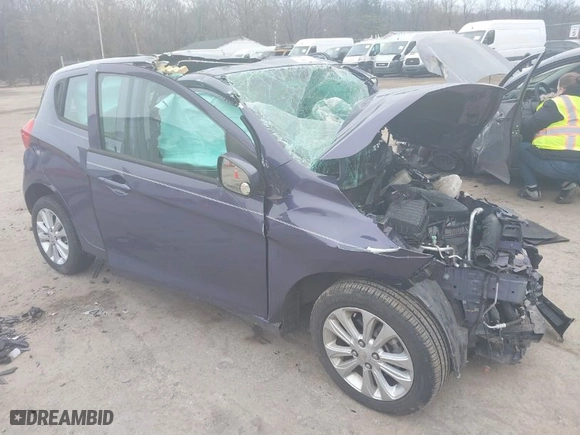 2016 Chevrolet Spark LT with VIN KL8CD6SA1GC646269, listed as a IAAI auction lot 41511073 with 1 mi miles. Bid and sale history available at carsss.com. Image 1.