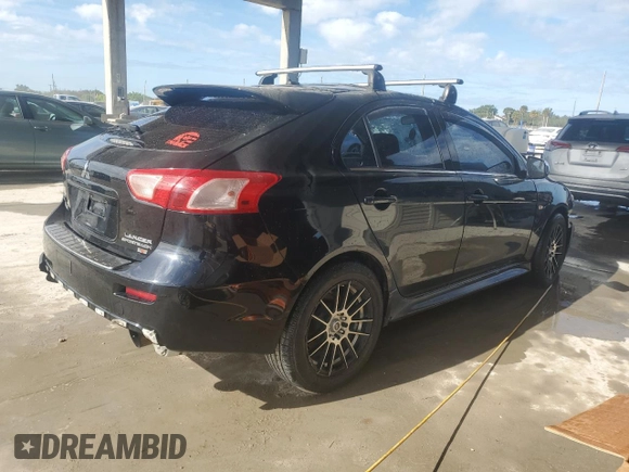 2011 Mitsubishi Lancer with VIN JA32Y6HV9BU045307, listed as a Copart auction lot 85663094 with 90,628 mi miles and Salvage Title. Bid and sale history available at DreamBid. Image 3.