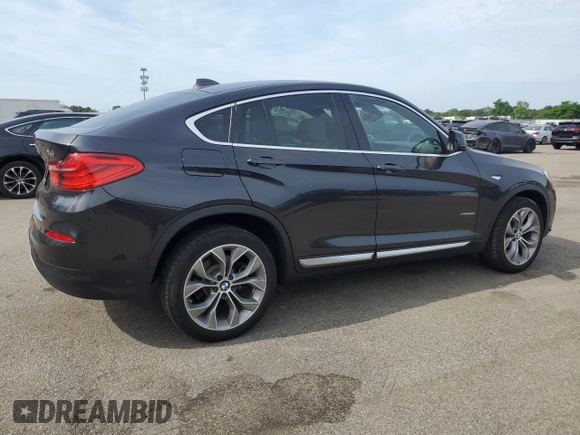 2018 BMW X4 xDrive28i with VIN 5UXXW3C56J0Z60753, listed as a Copart auction lot 60642114 with 34,074 mi miles and Salvage Title. Bid and sale history available at carsss.com. Image 3.