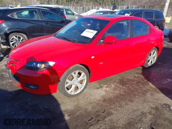 2007 Mazda 3 S Touring with VIN JM1BK324671738829, listed as a IAAI auction lot 41511663 with 95,955 mi miles and . Bid and sale history available at DreamBid. Image 2.