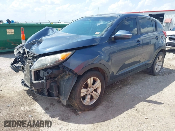 2012 Kia Sportage LX with VIN KNDPB3A2XC7179136, listed as a IAAI auction lot 42298343 with 206,303 mi miles and . Bid and sale history available at DreamBid. Image 2.