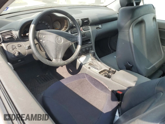 2003 Mercedes-Benz C 230 Kompressor with VIN WDBRN40J43A407471, listed as a Copart auction lot 74177904 with Not provided miles and Clean title. Bid and sale history available at DreamBid. Image 8.