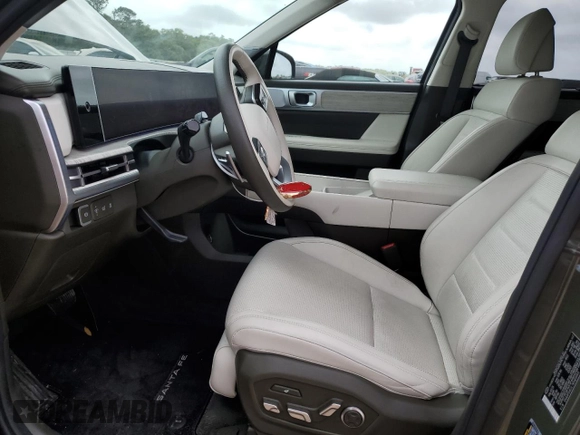 2024 Hyundai Santa Fe Calligraphy with VIN 5NMP54GL7RH019911, listed as a Copart auction lot 51437245 with 20,874 mi miles and Salvage title. Bid and sale history available at DreamBid. Image 7.