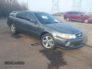 2003 Acura TL Type S with VIN 19UUA56813A087951, listed as a IAAI auction lot 41780617 with 106,898 mi miles. Bid and sale history available at carsss.com. Image 1.
