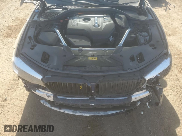 2019 BMW 5 Series 530e xDrive with VIN WBAJB1C52KB376702, listed as a Copart auction lot 59770805 with 85,375 mi miles and Clean title. Bid and sale history available at DreamBid. Image 11.