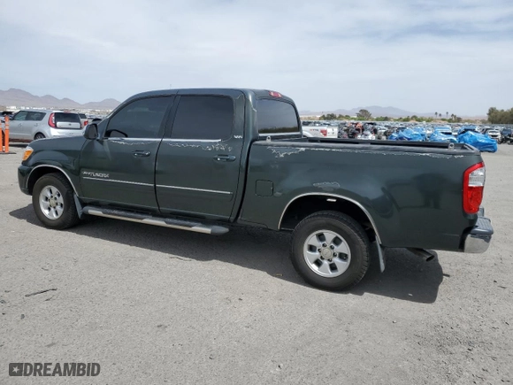 2005 Toyota Tundra SR5 with VIN 5TBET34105S496870, listed as a Copart auction lot 49917585 with 216,721 mi miles and Salvage Title. Bid and sale history available at carsss.com. Image 2.