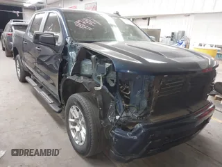 2023 Chevrolet Silverado 1500 RST with VIN 3GCUDEED6PG258799, listed as a IAAI auction lot 41746072 with 44,799 mi miles. Bid and sale history available at carsss.com. Image 1.
