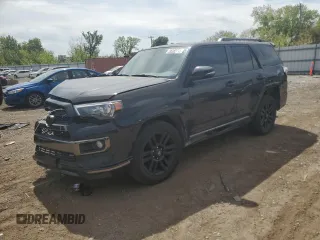 2019 Toyota 4Runner SR5 with VIN JTEBU5JR1K5627931, listed as a Copart auction lot 56382715 with 48,162 mi miles and Salvage title. Bid and sale history available at DreamBid. Image 1.