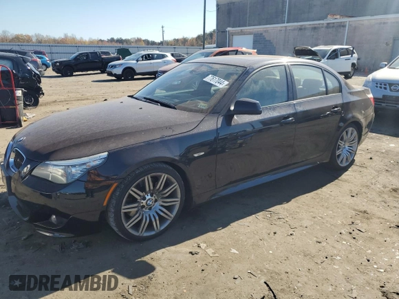 2010 BMW 5 Series 550i with VIN WBANW5C57ACT56922, listed as a Copart auction lot 77617044 with 97,746 mi miles and Clean Title. Bid and sale history available at DreamBid. Image 1.