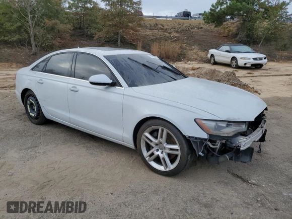 2015 Audi A6 2.0T Premium with VIN WAUCFAFC6FN009913, listed as a Copart auction lot 77592014 with 0 mi miles and Clean Title. Bid and sale history available at carsss.com. Image 4.