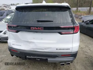 2025 GMC Acadia FWD Elevation z VIN 1GKENKRS8SJ158370, wystawiony jako IAAI lot #41933065 z przebiegiem Nie podano mil oraz . Historia ofert i sprzedaży dostępna na DreamBid. Obrazek 16.
