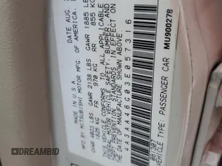 2003 Mitsubishi Galant ES z VIN 4A3AA46G03E057316, wystawiony jako Copart lot #75343114 z przebiegiem Nie podano mil oraz Nie do naprawy. Historia ofert i sprzedaży dostępna na DreamBid. Obrazek 13.