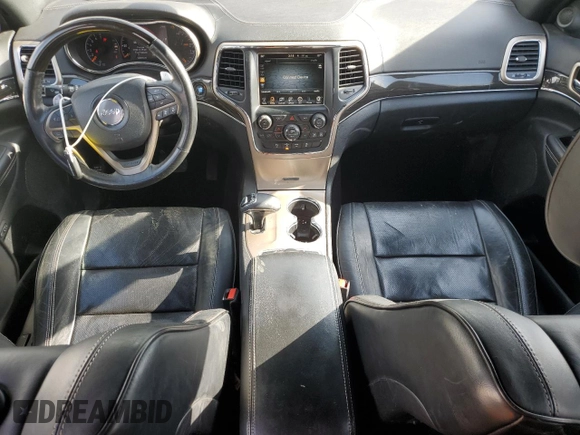 2014 Jeep Grand Cherokee Overland with VIN 1C4RJFCG4EC172361, listed as a Copart auction lot 49053155 with 144,916 mi miles and Salvage Title. Bid and sale history available at DreamBid. Image 8.