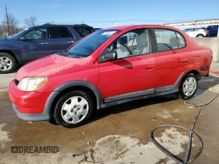 2001 Toyota ECHO with VIN JTDBT123410119071, listed as a Copart auction lot 86900214 with 139,036 mi miles and Salvage Title. Bid and sale history available at DreamBid. Image 1.