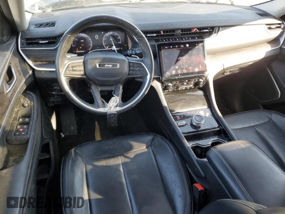 2021 Jeep Grand Cherokee Limited with VIN 1C4RJKBG5M8118501, listed as a Copart auction lot 42408115 with 117,939 mi miles and Salvage Title. Bid and sale history available at DreamBid. Image 8.