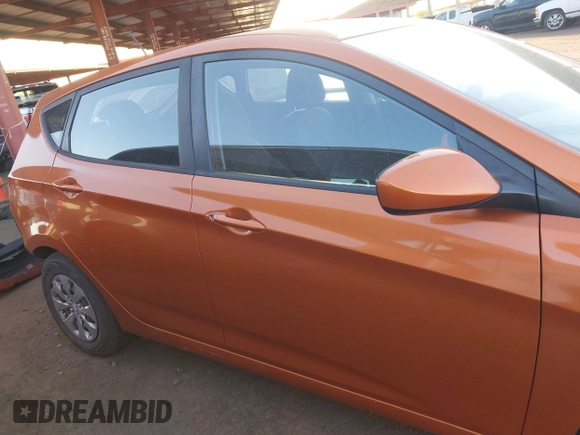 2015 Hyundai Accent GS with VIN KMHCT5AE7FU217683, listed as a IAAI auction lot 41946043 with 110,409 mi miles. Bid and sale history available at carsss.com. Image 14.