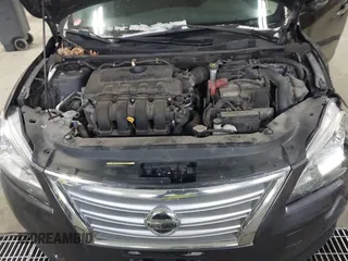 2015 Nissan Sentra S with VIN 3N1AB7AP3FY347486, listed as a IAAI auction lot 41447802 with Not Provided miles. Bid and sale history available at carsss.com. Image 10.