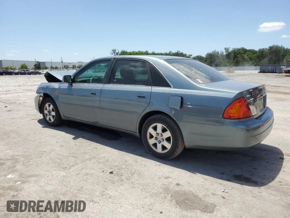 2000 Toyota Avalon XL с VIN 4T1BF28B6YU104579, выставлен на аукционе Copart как лот 54129515 с пробегом 145 273 миль миль и Списание • Salvage title. История ставок и продаж доступна на DreamBid. Изображение 2.