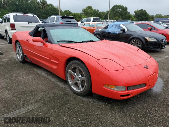 1999 Chevrolet Corvette with VIN 1G1YY32G3X5120727, listed as a Copart auction lot 74488604 with 0 mi miles and Salvage Title. Bid and sale history available at carsss.com. Image 4.