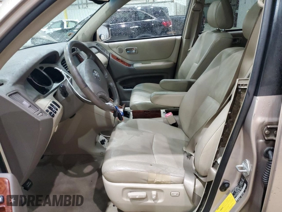 2004 Toyota Highlander z VIN JTEEP21A640020002, wystawiony jako Copart lot #51777285 z przebiegiem 102 011 mil mil oraz Nie do naprawy • Non repairable. Historia ofert i sprzedaży dostępna na DreamBid. Obrazek 7.