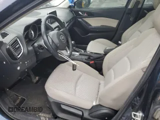 2016 Mazda 3 i Touring with VIN 3MZBM1V75GM280107, listed as a Copart auction lot 53711545 with 58,032 mi miles and Salvage Title. Bid and sale history available at DreamBid. Image 7.