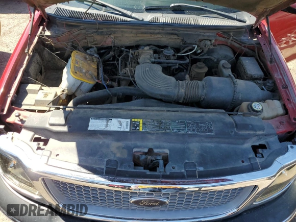 2001 Ford F-150 XL with VIN 2FTRF07L41CA73498, listed as a Copart auction lot 68935194 with Not provided miles and Salvage title. Bid and sale history available at DreamBid. Image 12.