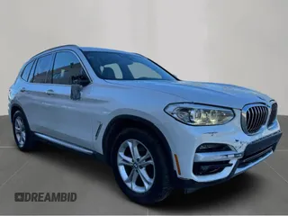 2020 BMW X3 sDrive30i with VIN 5UXTY3C01L9B29921, listed as a Copart auction lot 52831635 with 133,063 mi miles and Clean Title. Bid and sale history available at carsss.com. Image 1.
