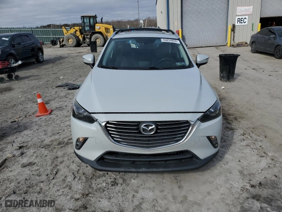 2017 Mazda CX-3 Grand Touring with VIN JM1DKFD70H0141197, listed as a Copart auction lot 45834855 with 146,609 mi miles and Salvage Title. Bid and sale history available at carsss.com. Image 5.