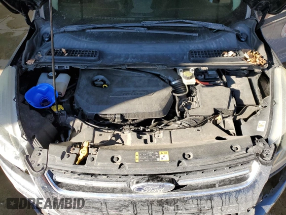 2014 Ford Escape Titanium with VIN 1FMCU0JX2EUD08165, listed as a Copart auction lot 89318205 with 134,721 mi miles and Salvage Title. Bid and sale history available at carsss.com. Image 12.