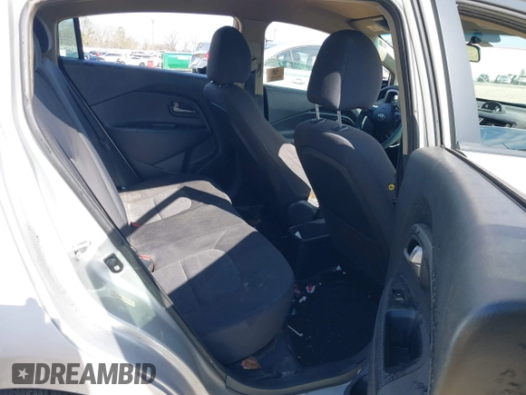 2014 Kia Rio LX with VIN KNADM4A35E6406377, listed as a IAAI auction lot 41739029 with 1 mi miles. Bid and sale history available at carsss.com. Image 8.