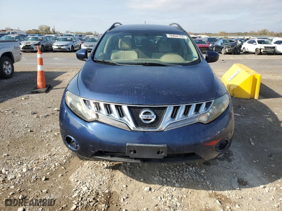 2009 Nissan Murano S with VIN JN8AZ18WX9W114644, listed as a Copart auction lot 78454174 with 171,658 mi miles and Clean Title. Bid and sale history available at carsss.com. Image 5.