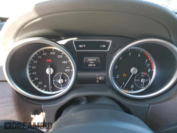 2016 Mercedes-Benz GL with VIN 4JGDF6EE9GA699426, listed as a Copart auction lot 88930815 with 34,516 mi miles and Salvage Title. Bid and sale history available at carsss.com. Image 9.