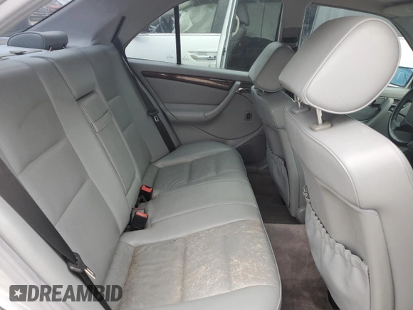 2000 Mercedes-Benz C 230 Kompressor with VIN WDBHA24GXYA821193, listed as a Copart auction lot 51160054 with 152,237 mi miles and Salvage Title. Bid and sale history available at carsss.com. Image 10.