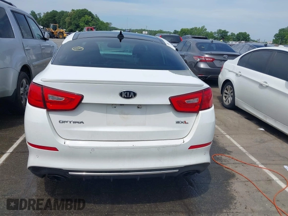 2015 Kia Optima SX Turbo with VIN 5XXGR4A68FG442949, listed as a IAAI auction lot 42297888 with 147,181 mi miles and . Bid and sale history available at DreamBid. Image 16.
