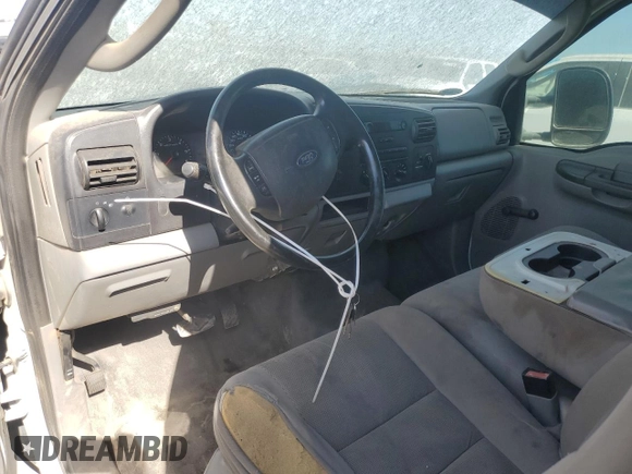 2006 Ford F-350 with VIN 1FTWX30516ED47349, listed as a Copart auction lot 69892384 with 130,444 mi miles and Salvage title. Bid and sale history available at DreamBid. Image 8.