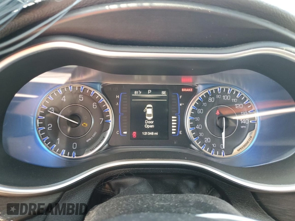 2015 Chrysler 200 Limited with VIN 1C3CCCABXFN660648, listed as a Copart auction lot 60479655 with 121,348 mi miles and Salvage title. Bid and sale history available at DreamBid. Image 9.