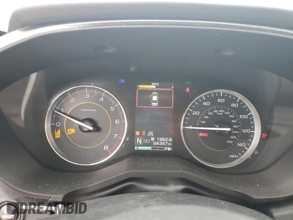 2021 Subaru Crosstrek Special Sports with VIN JF2GTHRC0MH337245, listed as a Copart auction lot 58582645 with 64,347 mi miles and Salvage title. Bid and sale history available at DreamBid. Image 9.