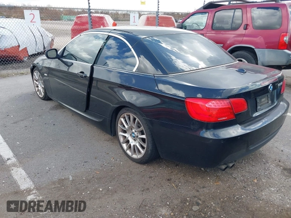 2011 BMW 3 Series 328i with VIN WBADW3C54BE540849, listed as a IAAI auction lot 41514147 with 141,959 mi miles. Bid and sale history available at carsss.com. Image 3.