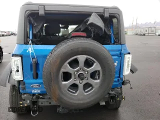 2023 Ford Bronco with VIN 1FMDE5AP0PLB19702, listed as a Copart auction lot 76926093 with 6,561 mi miles. Bid and sale history available at carsss.com. Image 6.