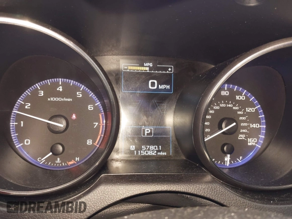 2016 Subaru Legacy 3.6R Limited with VIN 4S3BNEN68G3040209, listed as a IAAI auction lot 41948872 with 115,082 mi miles. Bid and sale history available at carsss.com. Image 7.