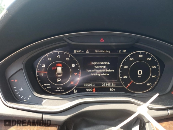 2018 Audi Q5 Premium with VIN WA1ANAFY1J2014241, listed as a Copart auction lot 62495955 with 85,503 mi miles and Salvage title. Bid and sale history available at DreamBid. Image 9.