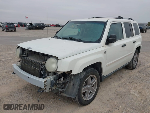 2007 Jeep Patriot Limited z VIN 1J8FF48W37D308705, wystawiony jako IAAI lot #41698313 z przebiegiem 189 167 mil mil oraz . Historia ofert i sprzedaży dostępna na DreamBid. Obrazek 2.