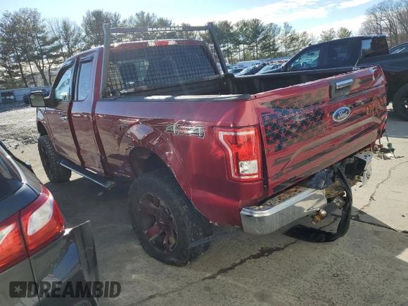 2016 Ford F-150 XLT z VIN 1FTEX1EP6GFA57520, wystawiony jako Copart lot #85988294 z przebiegiem 150 353 mil mil oraz Szkoda całkowita • Salvage title. Historia ofert i sprzedaży dostępna na DreamBid. Obrazek 2.