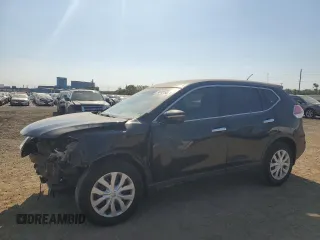2015 Nissan Rogue S with VIN KNMAT2MT8FP584837, listed as a Copart auction lot 74012154 with 66,242 mi miles and Salvage Title. Bid and sale history available at carsss.com. Image 1.