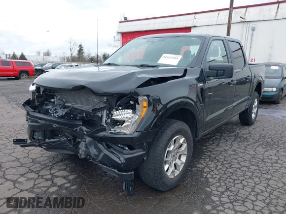 2022 Ford F-150 with VIN 1FTFW1P80NKE97802, listed as a IAAI auction lot 41622364 with Not provided miles and . Bid and sale history available at DreamBid. Image 2.