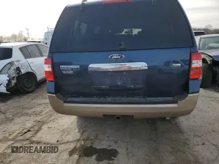 2014 Ford Expedition EL XLT with VIN 1FMJK1J56EEF18795, listed as a Copart auction lot 43826085 with 260,984 mi miles and Salvage Title. Bid and sale history available at carsss.com. Image 6.