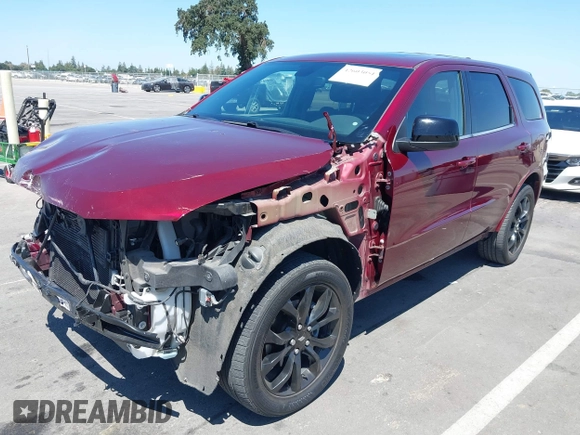 2019 Dodge Durango GT with VIN 1C4RDJDGXKC780938, listed as a IAAI auction lot 42603051 with 55,951 mi miles and . Bid and sale history available at DreamBid. Image 18.