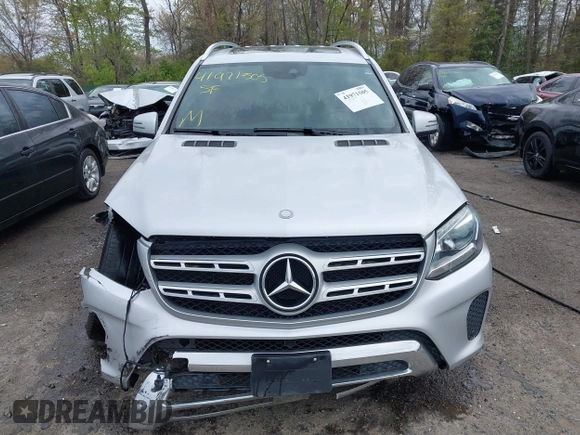 2017 Mercedes-Benz GLS 450 with VIN 4JGDF6EE9HA787099, listed as a IAAI auction lot 41971505 with 80,159 mi miles and . Bid and sale history available at DreamBid. Image 11.