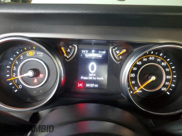2023 Jeep Wrangler Sport с VIN 1C4HJXDG2PW701288, выставлен на аукционе Copart как лот 58585345 с пробегом 30 127 миль миль и Чистый • Clean title. История ставок и продаж доступна на DreamBid. Изображение 9.