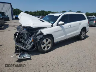 2017 Mercedes-Benz GLS 450 with VIN 4JGDF6EE6HA934415, listed as a Copart auction lot 62760175 with 64,527 mi miles and Salvage title. Bid and sale history available at DreamBid. Image 1.